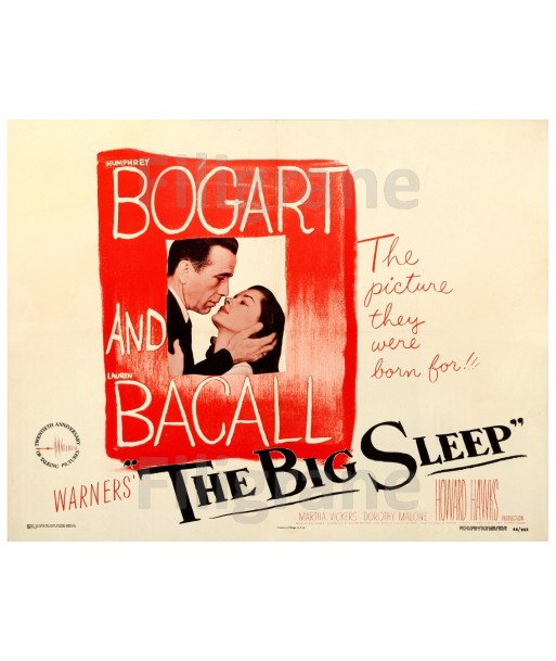 THE BIG SLEEP FILM Rhvy-POSTER/REPRODUCTION d1 AFFICHE VINTAGE ouvre sa boutique