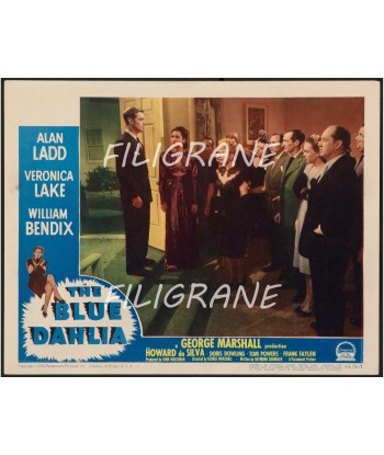 THE BLUE DAHLIA FILM Rqzk-POSTER/REPRODUCTION d1 AFFICHE VINTAGE votre