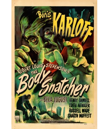 THE BODY SNATCHER FILM Rduo-POSTER/REPRODUCTION d1 AFFICHE VINTAGE votre restaurant rapide dans 