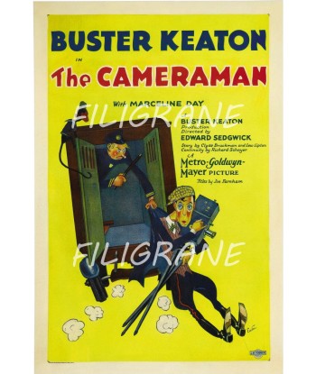 THE CAMERAMAN FILM Rqkw-POSTER/REPRODUCTION d1 AFFICHE VINTAGE 2023