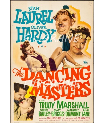 THE DANCING MASTERS FILM Rhvx-POSTER/REPRODUCTION d1 AFFICHE VINTAGE vente chaude votre 