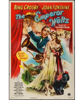 THE EMPEROR WALTZ FILM Rhpw-POSTER/REPRODUCTION d1 AFFICHE VINTAGE de l' environnement