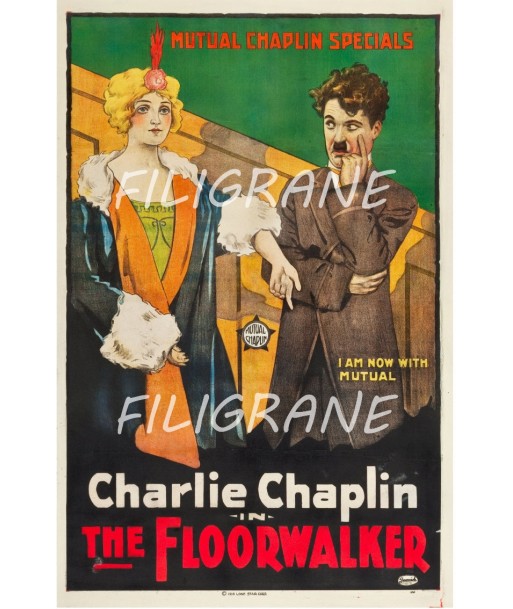 THE FLOORWALKER FILM Rvbv-POSTER/REPRODUCTION d1 AFFICHE VINTAGE ou a consommer sur place