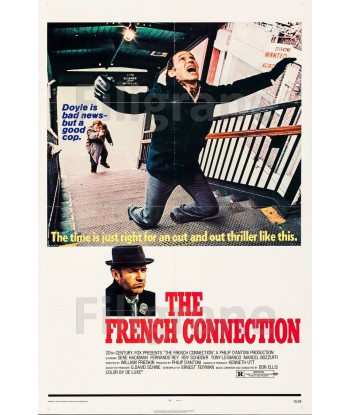 THE FRENCH CONNECTION FILM Rfua-POSTER/REPRODUCTION d1 AFFICHE VINTAGE Toutes les collections ici