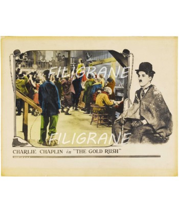 THE GOLD RUSH FILM CHAPLIN Rwzm-POSTER/REPRODUCTION d1 AFFICHE VINTAGE votre