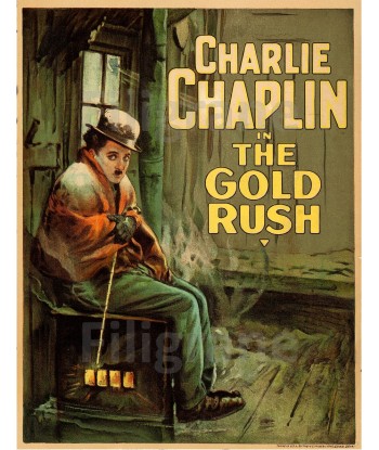 THE GOLD RUSH FILM Rsme-POSTER/REPRODUCTION d1 AFFICHE VINTAGE Vous souhaitez 