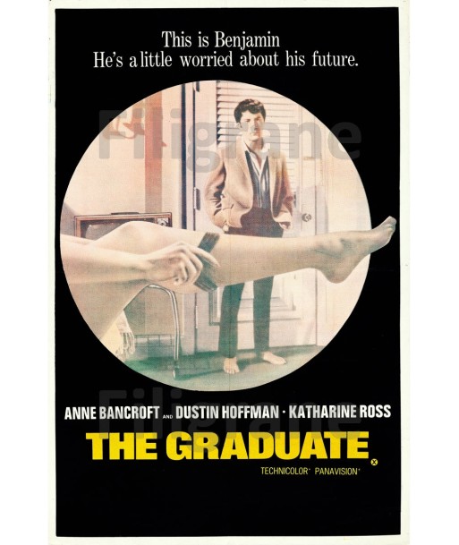 THE GRADUATE  FILM  Rbjf-POSTER/REPRODUCTION d1 AFFICHE VINTAGE votre