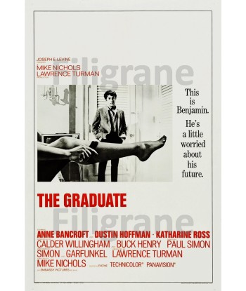 THE GRADUATE  FILM  Rgbt-POSTER/REPRODUCTION d1 AFFICHE VINTAGE votre