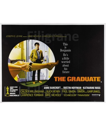 THE GRADUATE  FILM  Rzqw-POSTER/REPRODUCTION d1 AFFICHE VINTAGE une grave pollution 