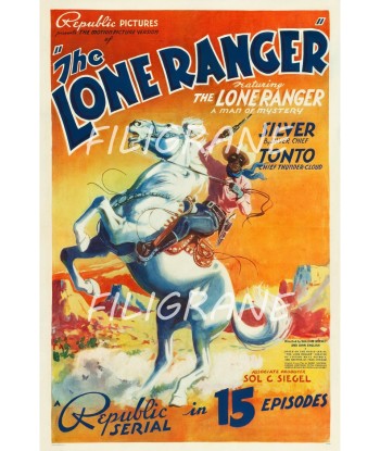 THE LONE RANGER FILM Rhzs-POSTER/REPRODUCTION d1 AFFICHE VINTAGE 50-70% off 