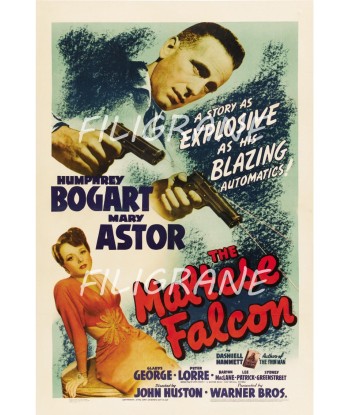 THE MALTESE FALCON FILM Rznu-POSTER/REPRODUCTION d1 AFFICHE VINTAGE JUSQU'A -70%! 