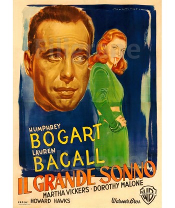 IL GRANDE SONNO FILM Rgzj-POSTER/REPRODUCTION d1 AFFICHE VINTAGE Livraison rapide