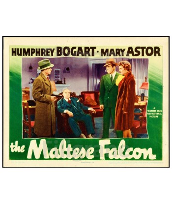 THE MALTESSE FALCON FILM Retr-POSTER/REPRODUCTION d1 AFFICHE VINTAGE À commander