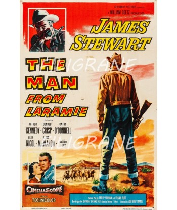 THE MAN from LARAMIE FILM Rgqj-POSTER/REPRODUCTION d1 AFFICHE VINTAGE ouvre sa boutique