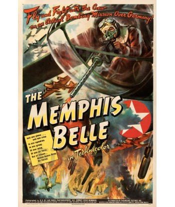 THE MENPHIS BELLE FILM Rhap-POSTER/REPRODUCTION d1 AFFICHE VINTAGE acheter en ligne